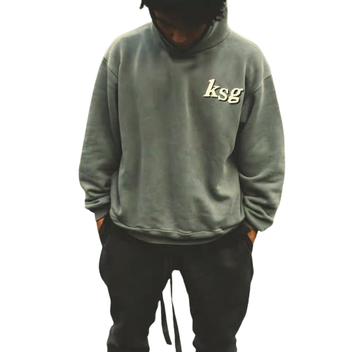 sudadera estampado atras