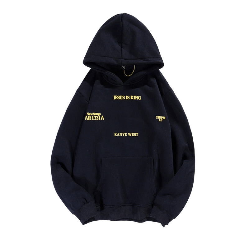 sudadera estampado atras