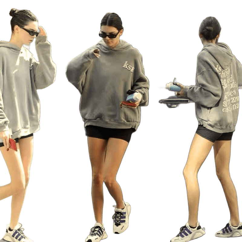 sudadera estampado atras