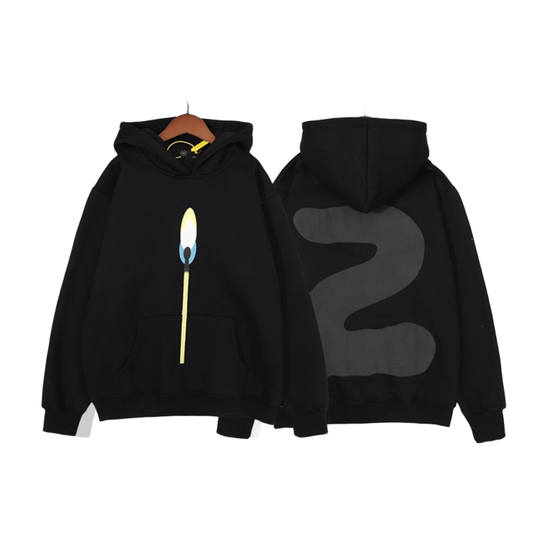 sudadera estampado atras