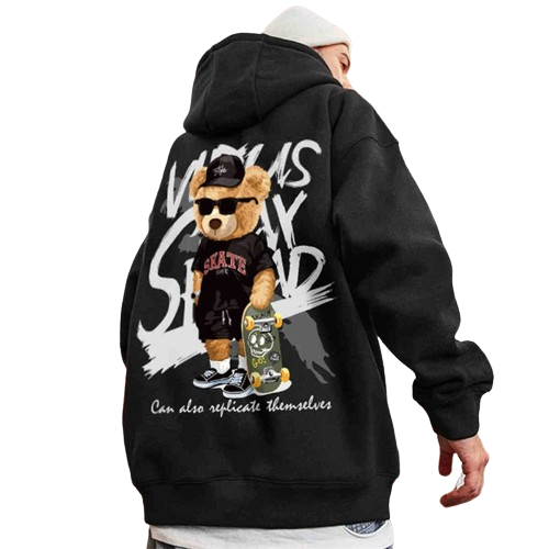 sudadera z estampado